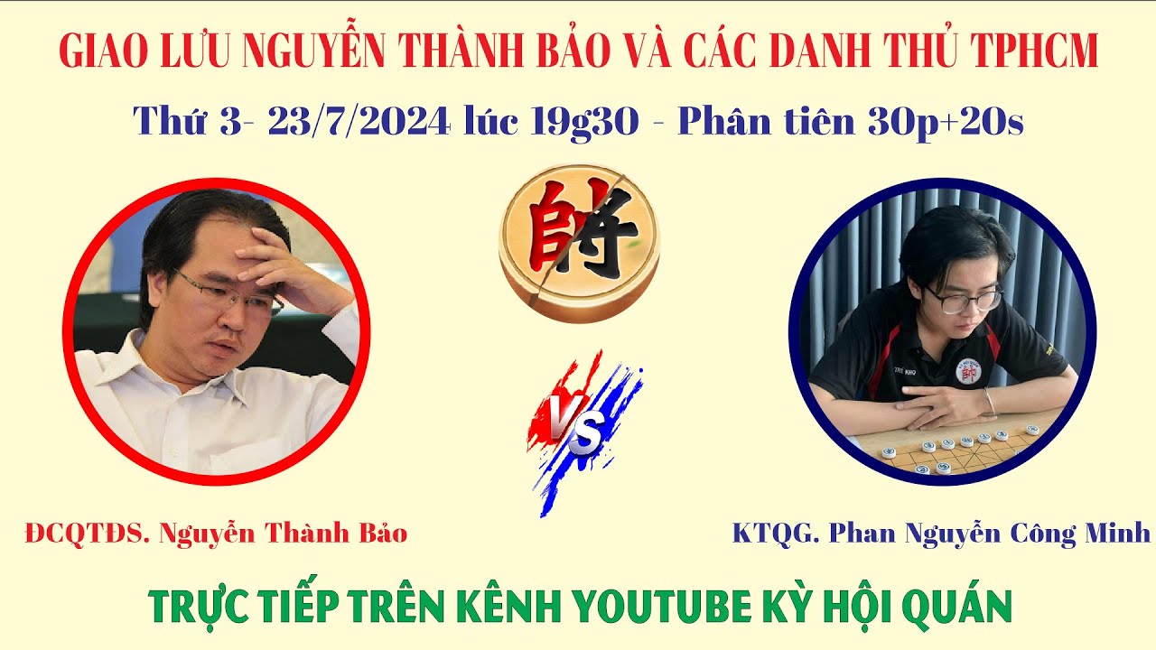 Trực tiếp ĐCQTĐS. Nguyễn Thành Bảo Vs KTQG. Phan Nguyễn Công Minh - Phân tiên 30p + 20s