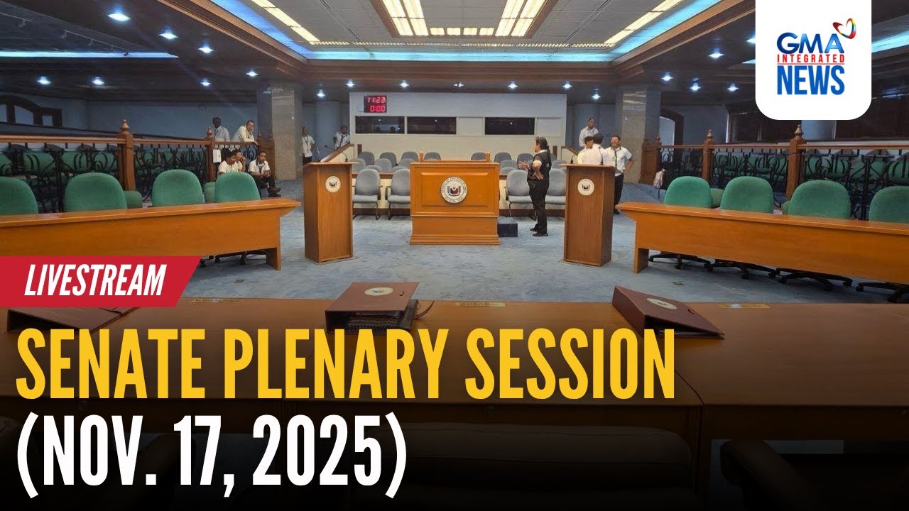 LIVE - Senate plenary debates on proposed 2026 national budget (Nov. 17, 2025)  | GMA Regional TV