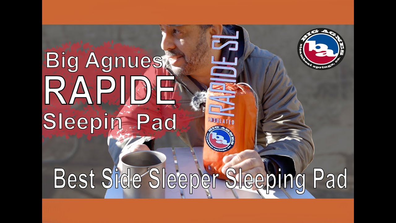 Big Agnes Rapide Sleeping Pad - Best Pad for Side Sleepers