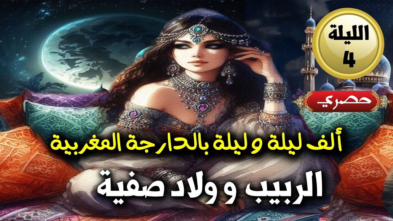 4 - أولاد صفية و الربيب || إحكي يا شهرزاد : ألف ليلة و ليلة  بالدارجة المغربية