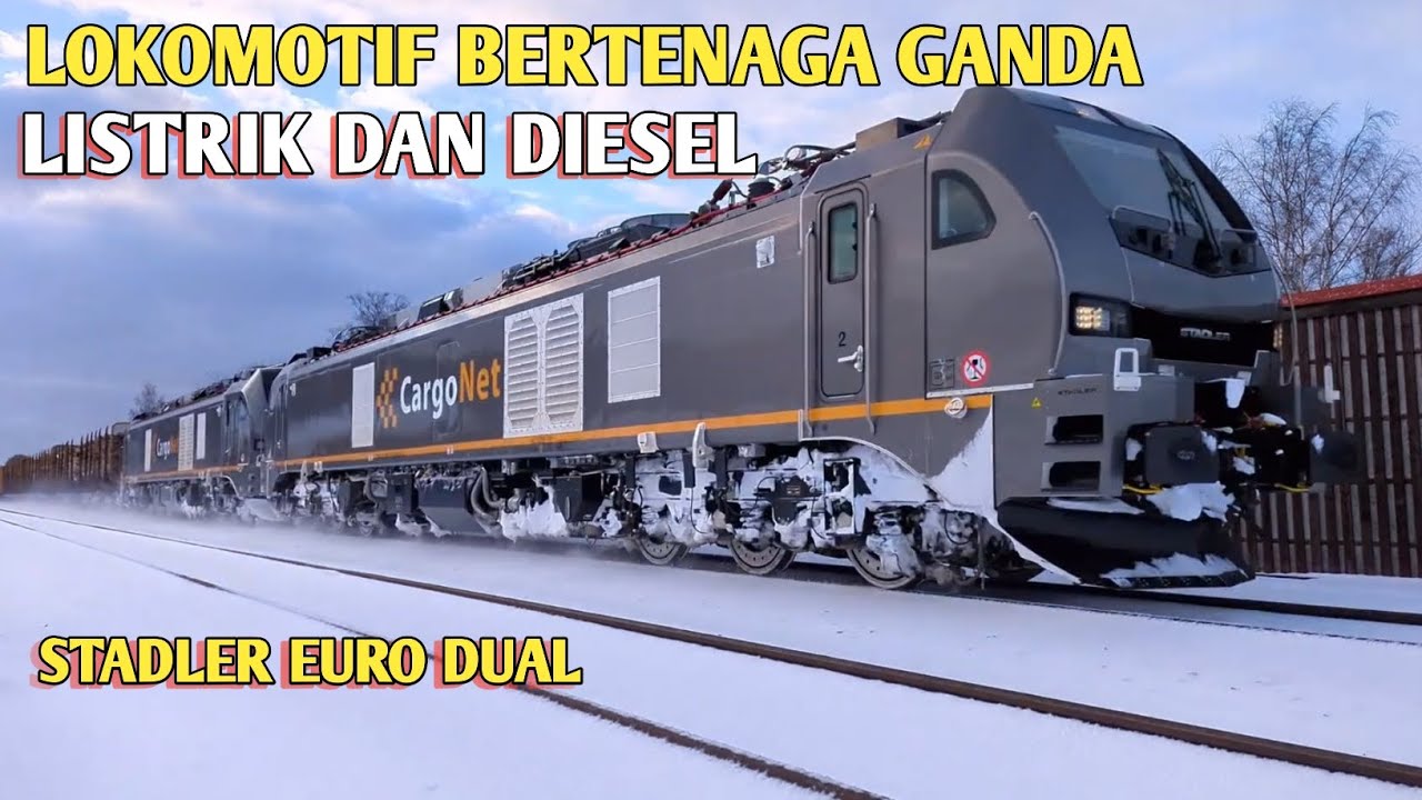 Lokomotif Yang Bisa Menjadi Lokomotif Listrik Sekaligus Lokomotif Diesel