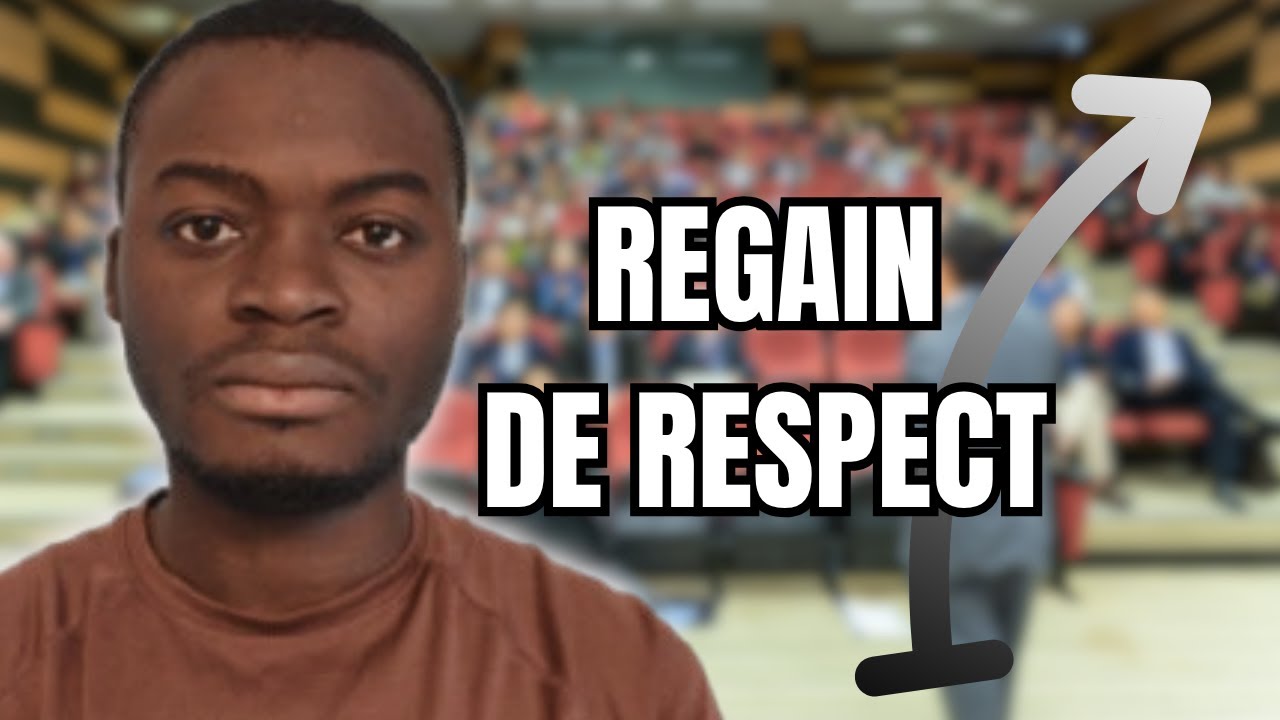 Comment regagner le respect (même si tu l’as perdu) ?