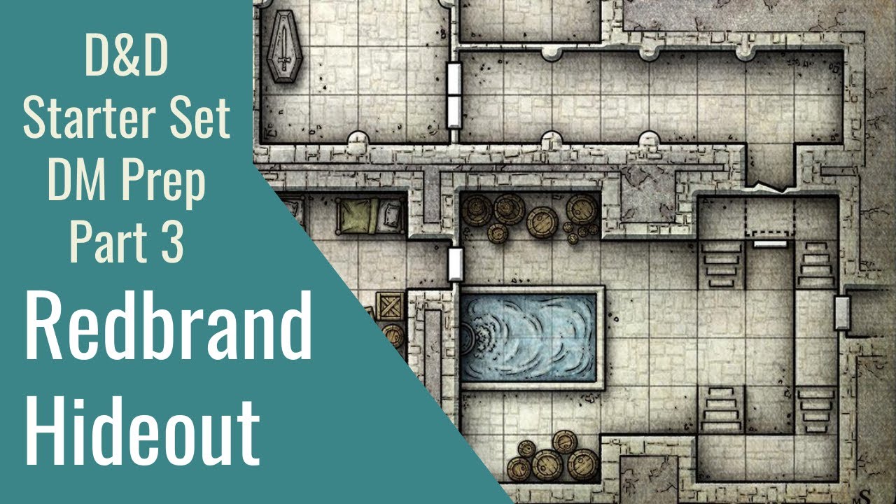 Redbrand Hideout - DnD Starter Set Adventure Guide (LMoP 5E)