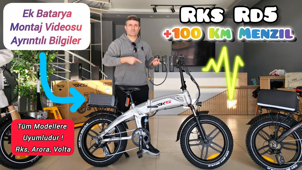Rks Rd5 Elektrikli Bisiklet Ek Batarya Montajı,Alfa Romeo R2 Lifepo4 Yedek Batarya #xs25, #rs3,Loris