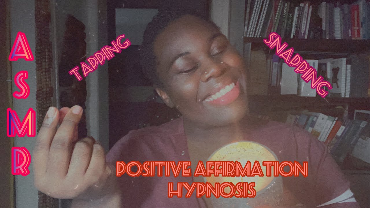 ASMR| Lofi Positive Affirmation Hypnosis W/ Snaps/ Word Repetition/ Candle Triggers (CV for Tatiana)