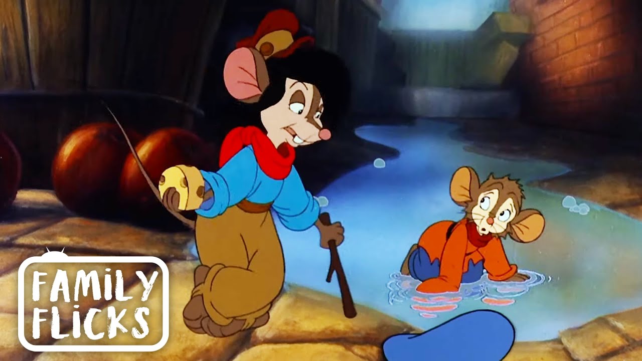 Fievel Meets Tony | An American Tail (1986) | Family Flicks