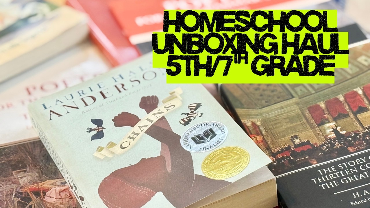 Unboxing PART 2! Homeschool Curriculum, Books, Supplies for 2026-2027
