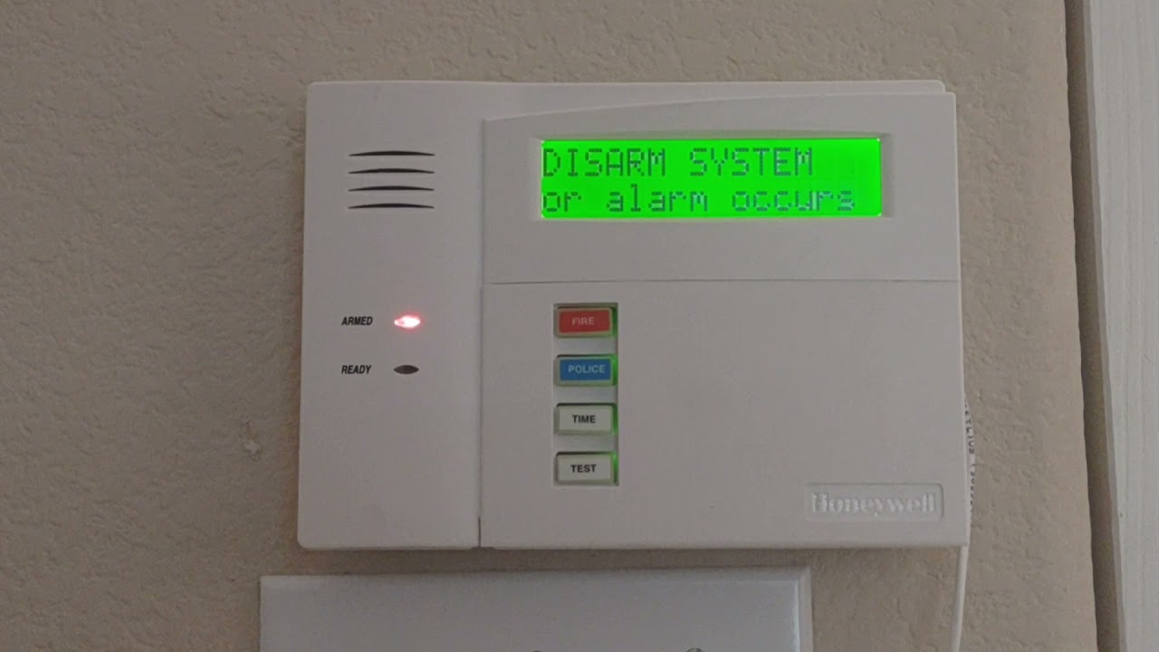 Honeywell Vista 20P test