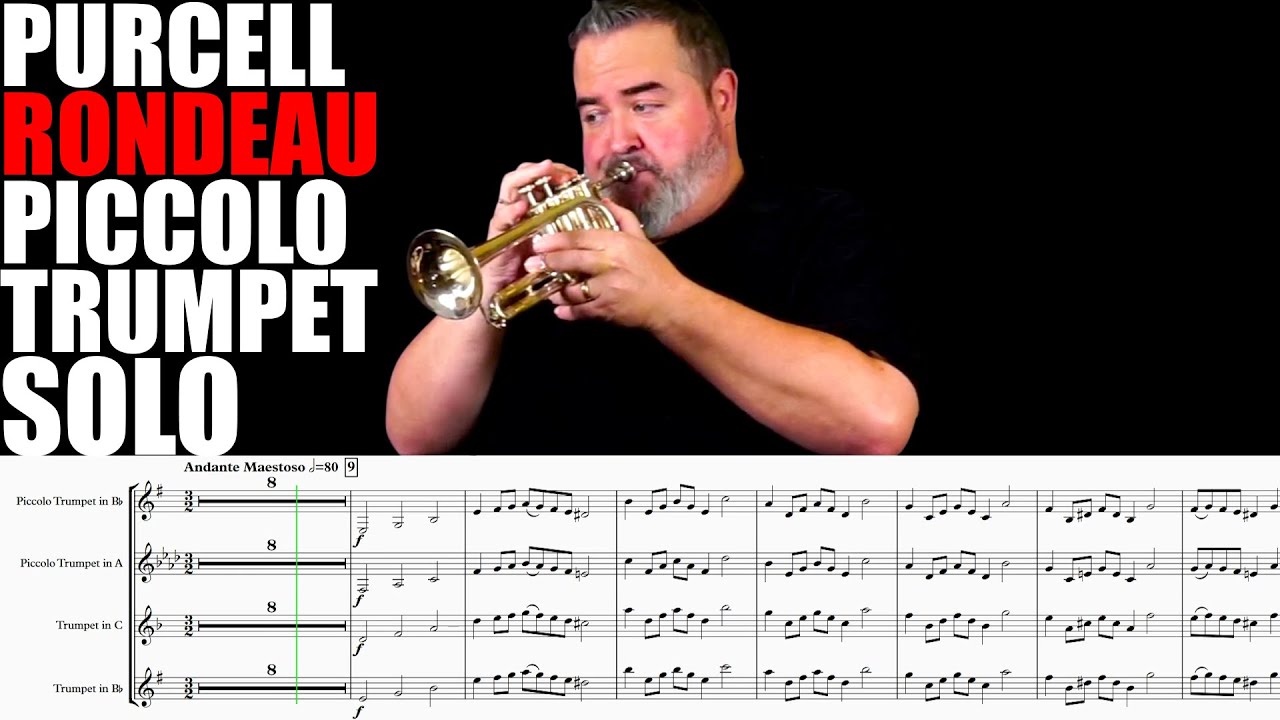 ⚡POWERFUL PICCOLO TRUMPET SOLO⚡ Purcell 