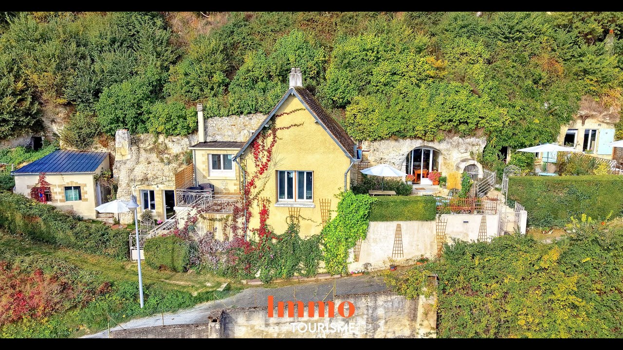 A VENDRE : Propriété troglodytique d'exception - Vallée du Loir
