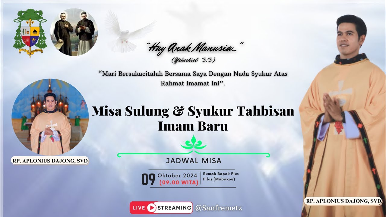 Misa Sulung & Syukur Tahbisan Imam Baru - Pater Rian Dajong, SVD