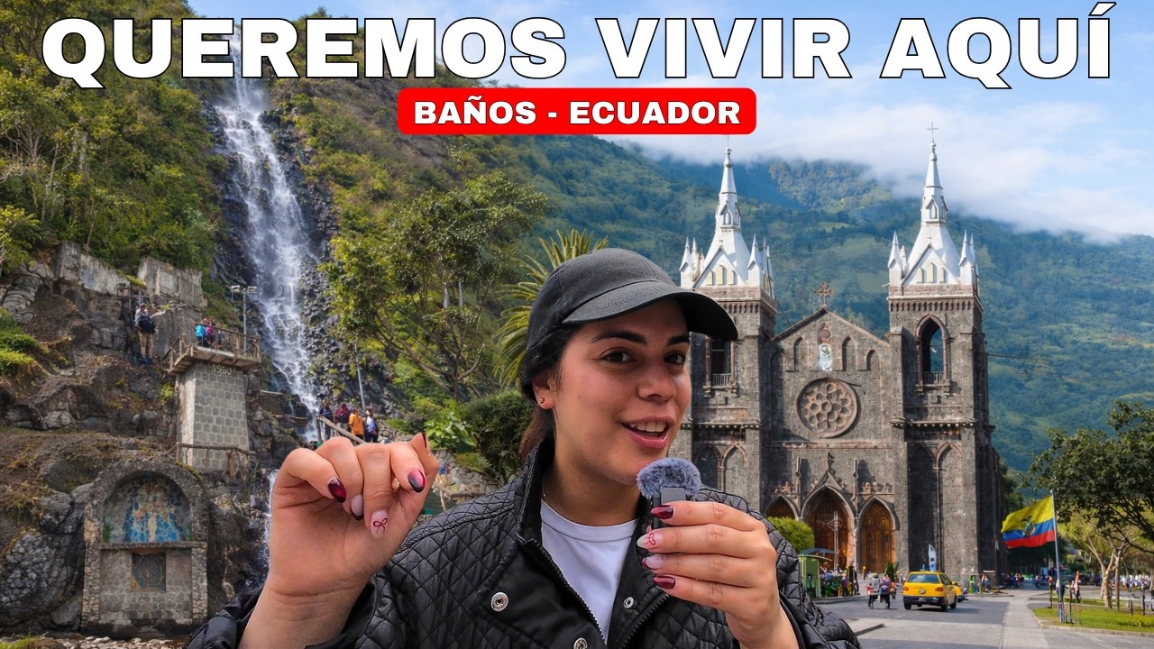 VOLVIMOS a  BAÑOS en Ecuador 🇪🇨 l Esta ciudad es PERFECTA PARA VIVIR - Geleocos 