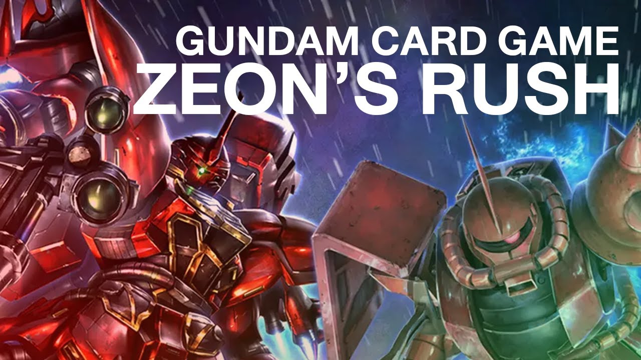 สีมันแดงเลยต้องแรง 3 เท่า - Zeon's Rush [ST03] | เปิดกล่อง แกะซอง .