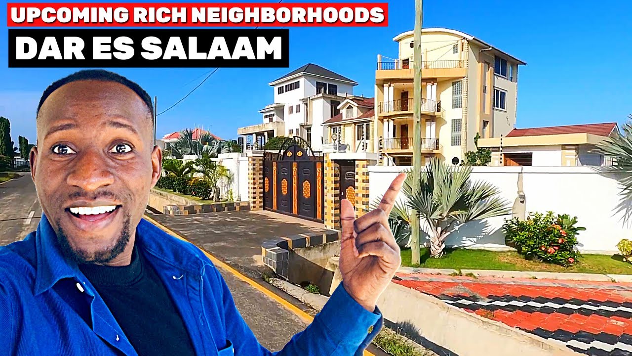 Top 5 Upcoming Richest Sides Of Tanzania | Where The Rich Hide in Dar Es Salaam