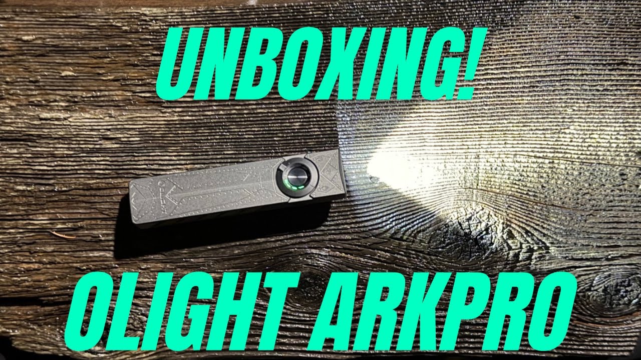 РАСПАКОВКА ~ ФОНАРИК OLIGHT ARKPRO!