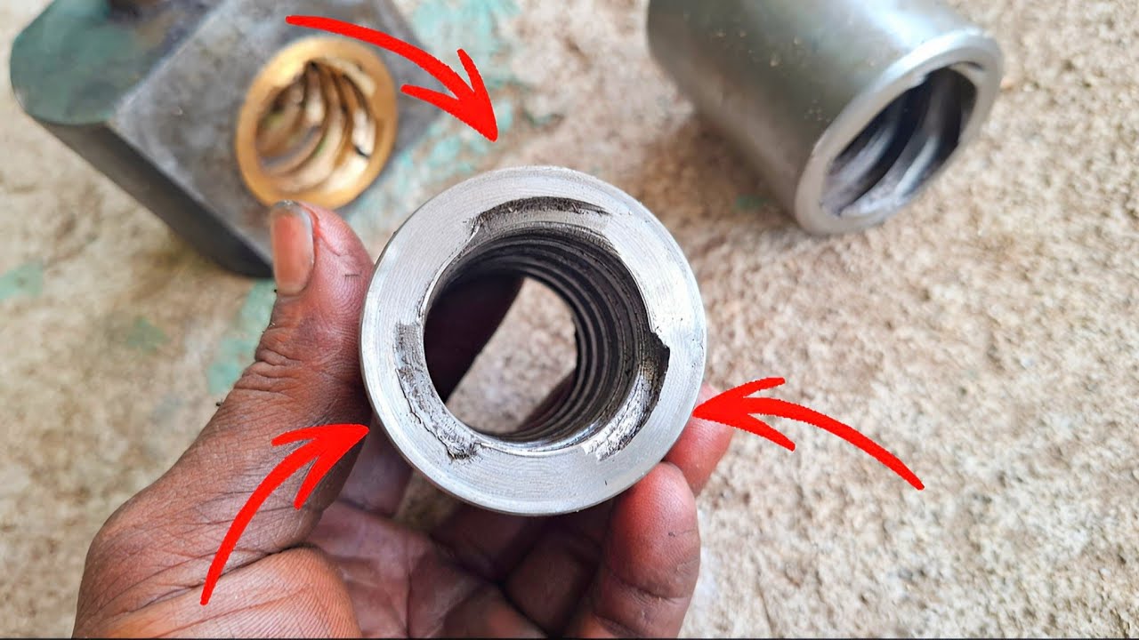 Немногие знают этот трюк, как сделать 3-точечную нить.