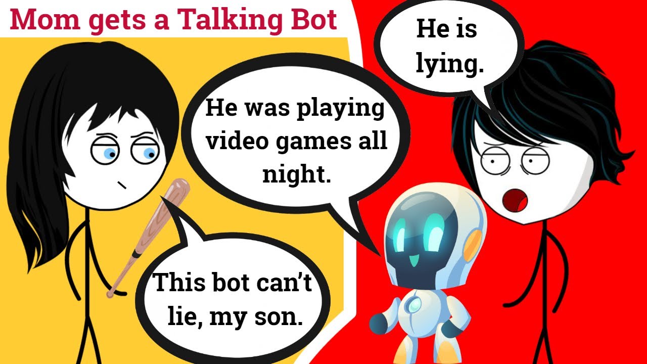 When a gamer's mom gets a Human-Like Robot Part 1