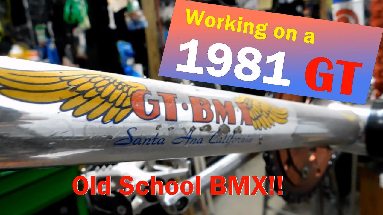 Открываю почту и занимаюсь ремонтом велосипеда GT 1981 года выпуска. BMX в стиле олдскул!!