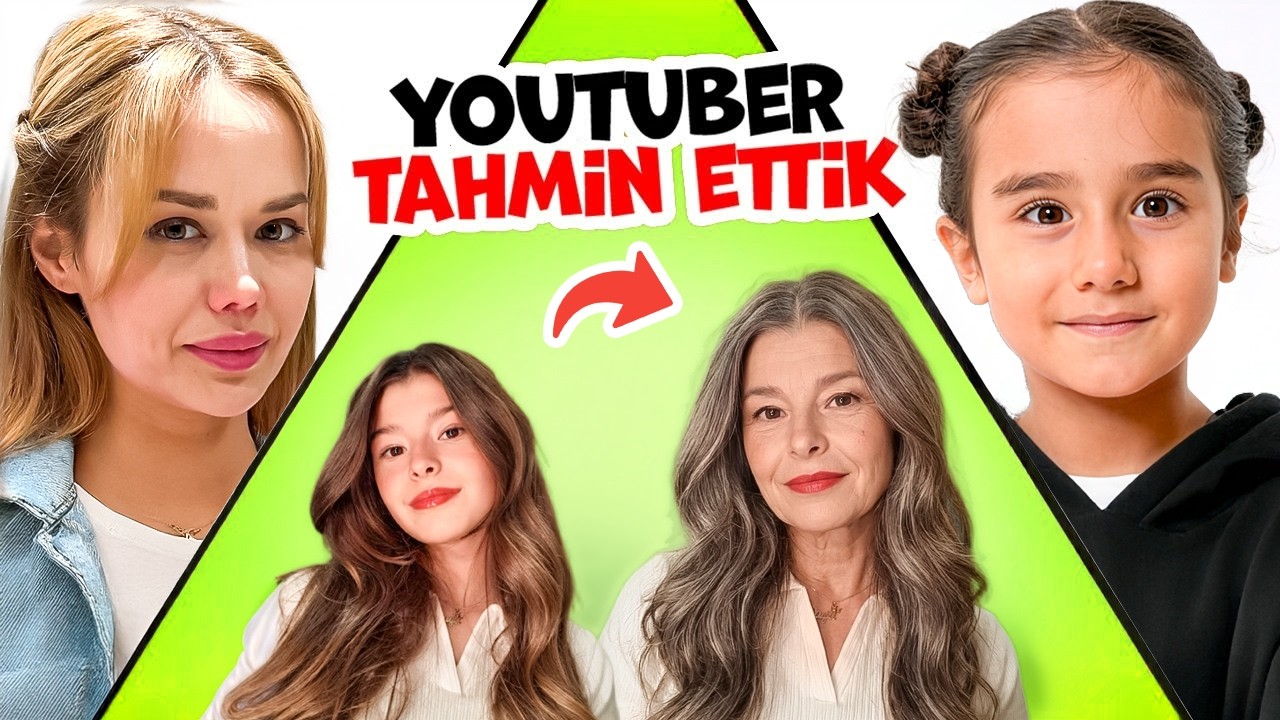 FENOMENLERİ YAŞLI HALLERİNDEN TANIDIK !? | Gamze Karta Öykü Karta