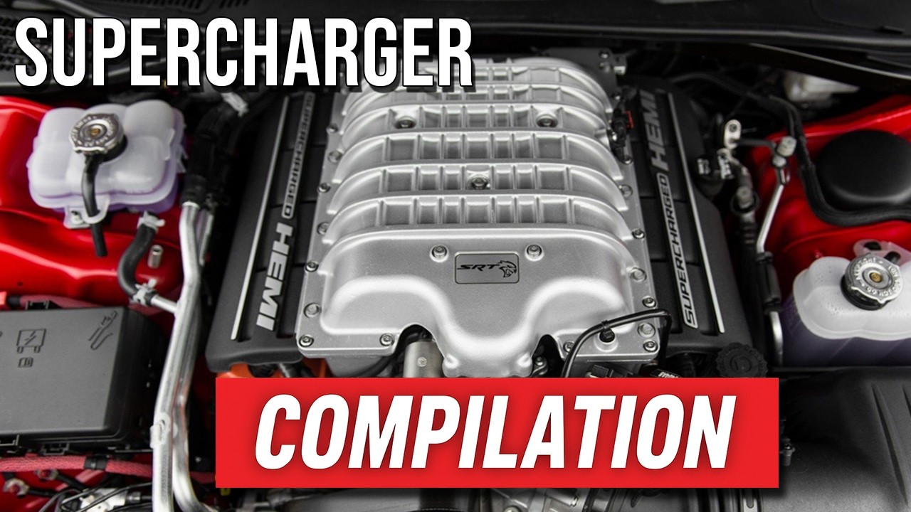 INSANE SUPERCHARGER SOUNDS Compilation | Pure Boost, Blow-Off & Spool (NO MUSIC)