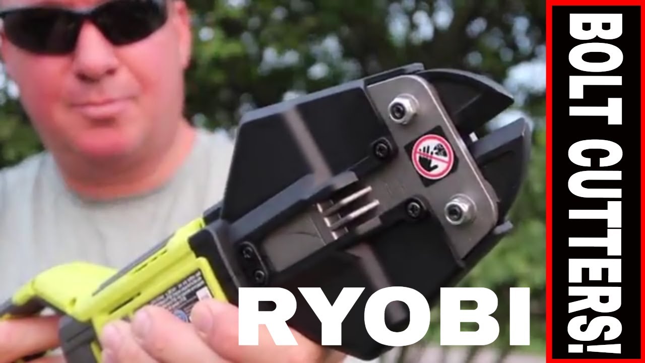 RYOBI 18V BOLT CUTTER w HOT FORGED STEEL JAWS P592