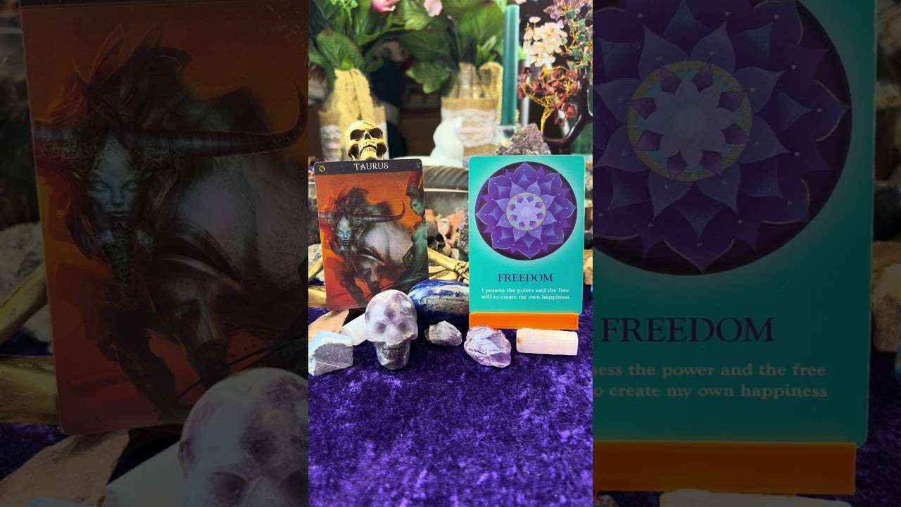 Taurus your happiness - affirmation oracle card reading for today a message just for you #taurus