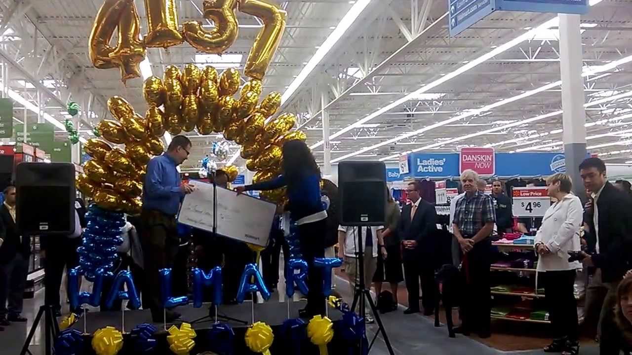 Walmart Grand Opening Ceremony