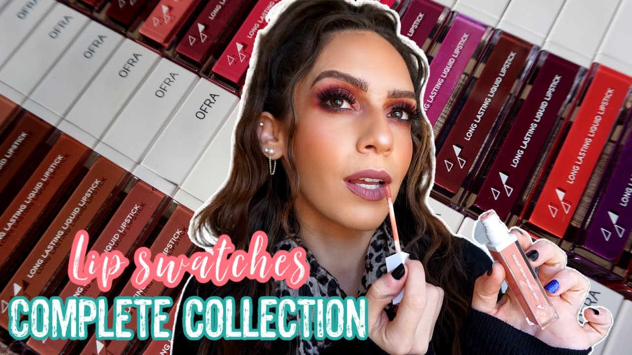 OFRA LONG LASTING LIQUID LIPSTICKS | 75+ LIP SWATCHES