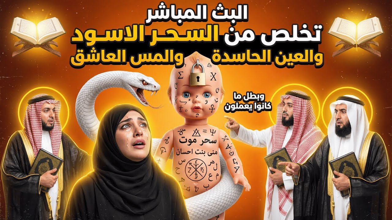تخلص من السحر الاسود والعين الحاسدة والمس الشيطاني وعقد السحر والعين والحسد اقوى رقية شرعية شاملة