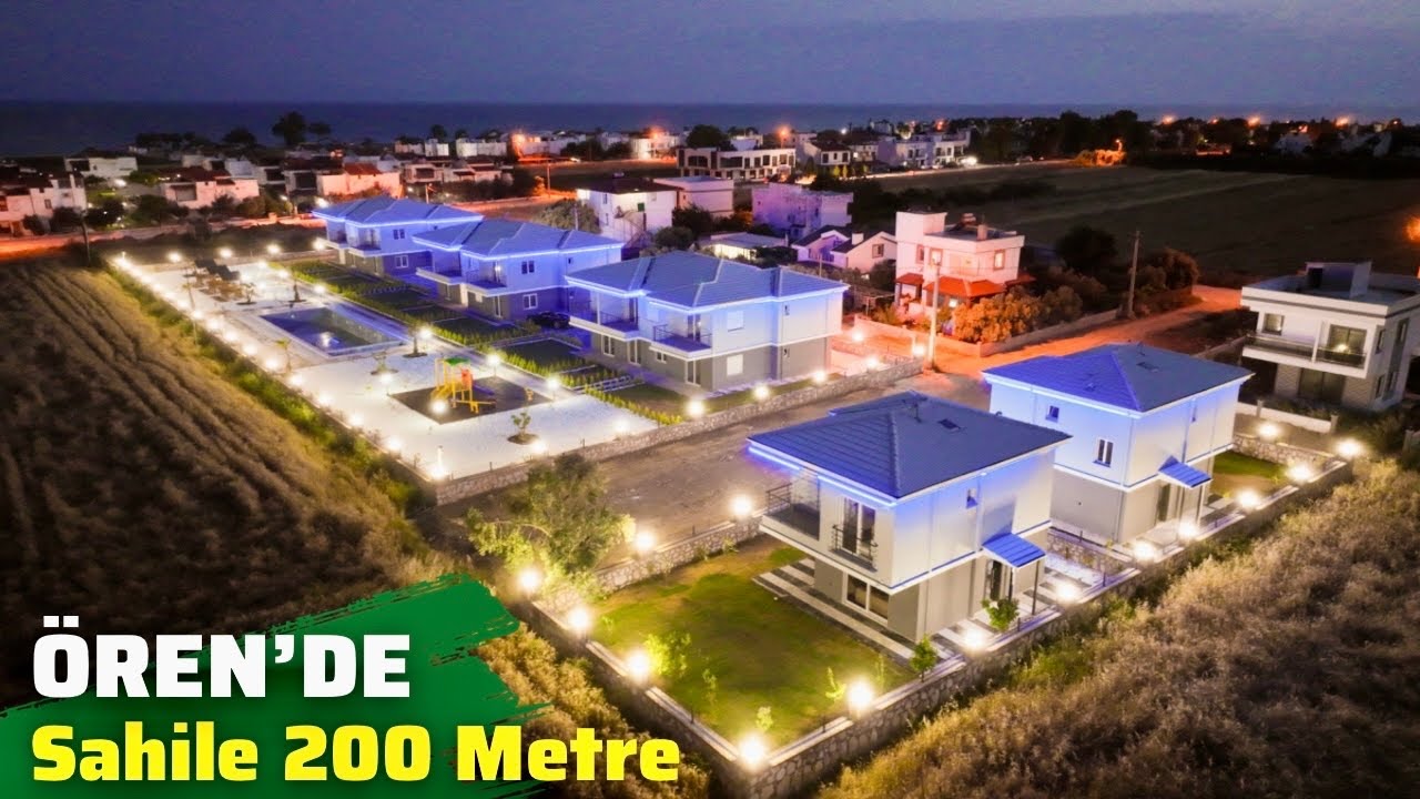 Muğla Örende Sahile 200 Metre Deniz Manzaralı Yazlık Harika Site E-176