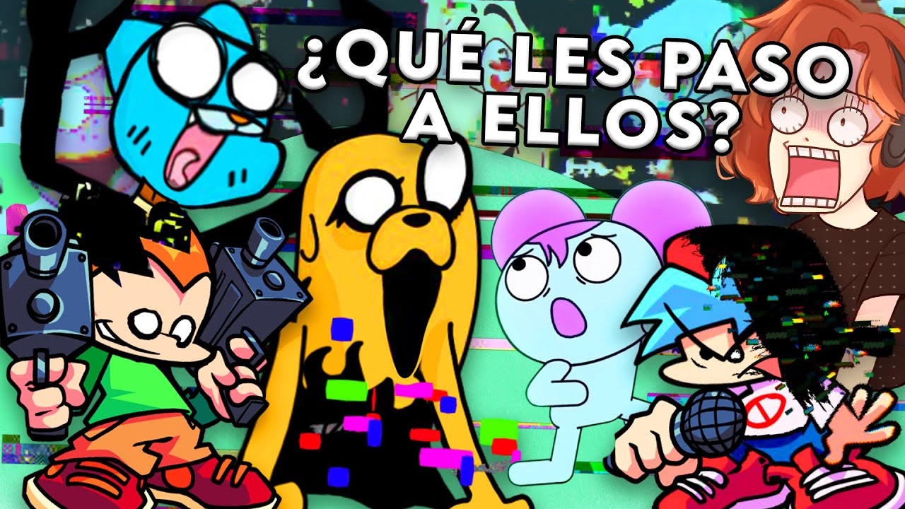 PICO,GUMBALL Y JAKE SE CORROMPEN Y REACCIONO A PIBBY😨  MEJORES MODS DE FRIDAY NIGHT FUNKIN