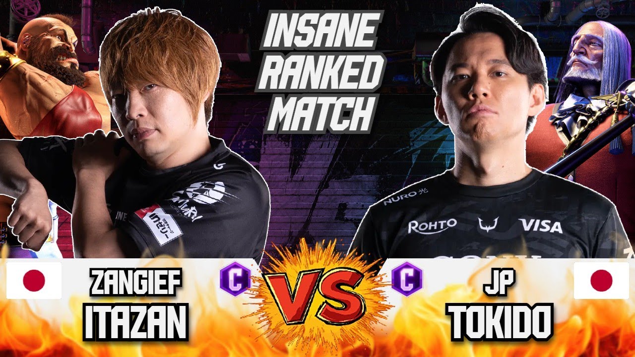 SF6 🔥 ITAZAN (Zangief) vs TOKIDO (JP) 🔥 Insane High-Level Battle Ranked Match | Street Fighter 6