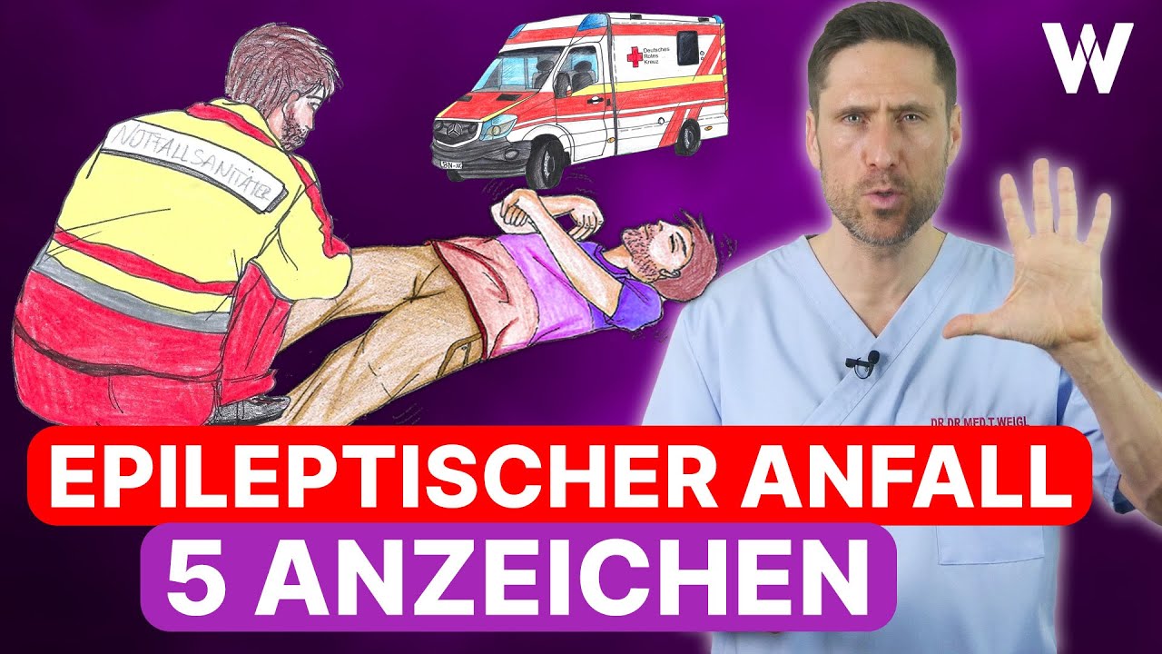 Epileptischer Anfall: 5 Anzeichen, dass ein Krampfanfall kommt! Erste Hilfe bei Epilepsie!