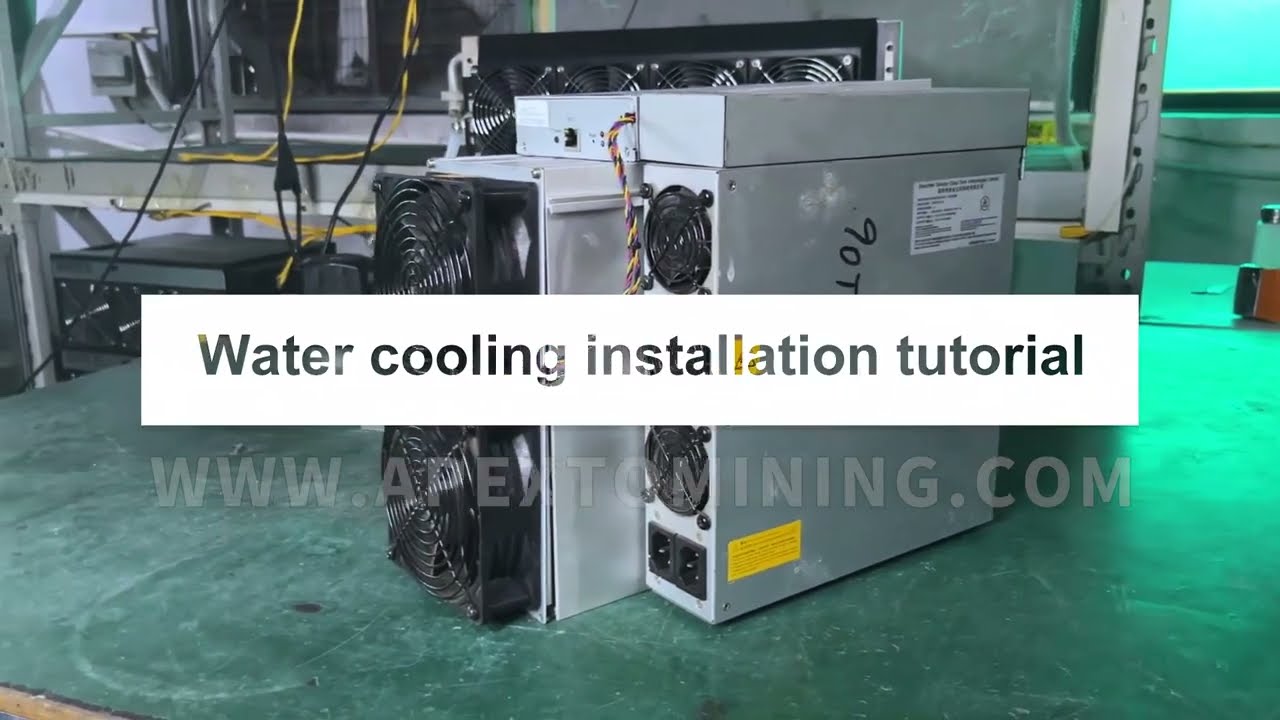 Upgrade Your ASIC Miner to Hydro Cooling | Water Cooling Plate Guide