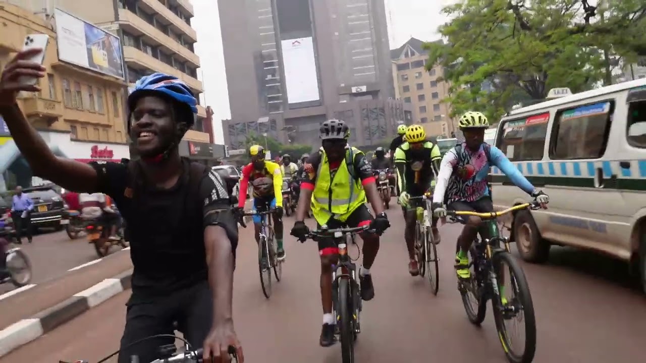 E bee    Kampala Cycling Day