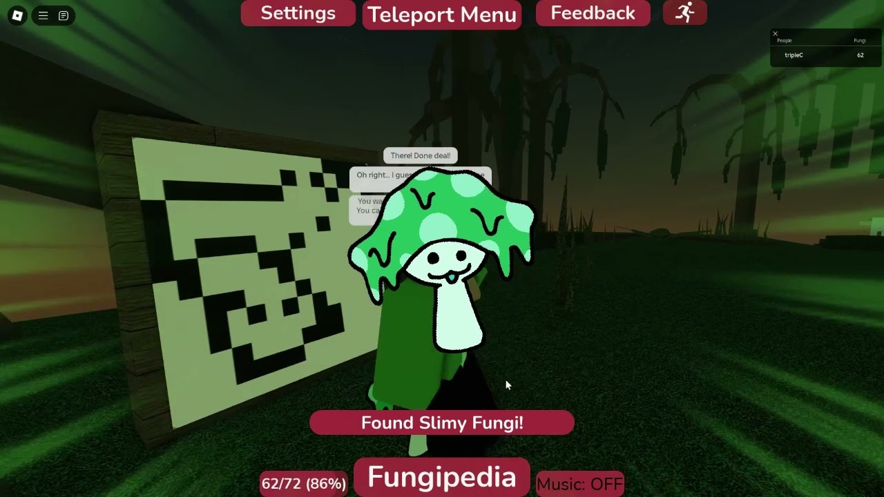 How to get every hard Fungi in Find the Fungi Roblox