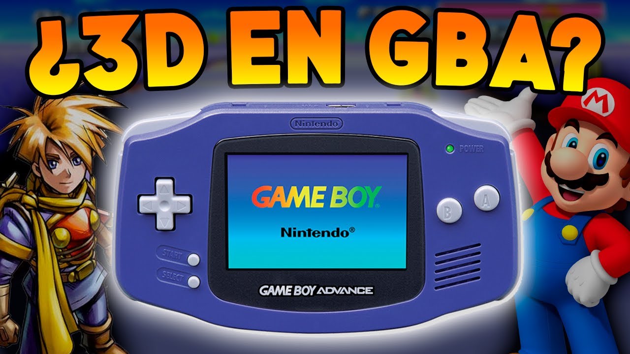 Los EXTRAÑOS Juegos 3D de Game Boy Advance