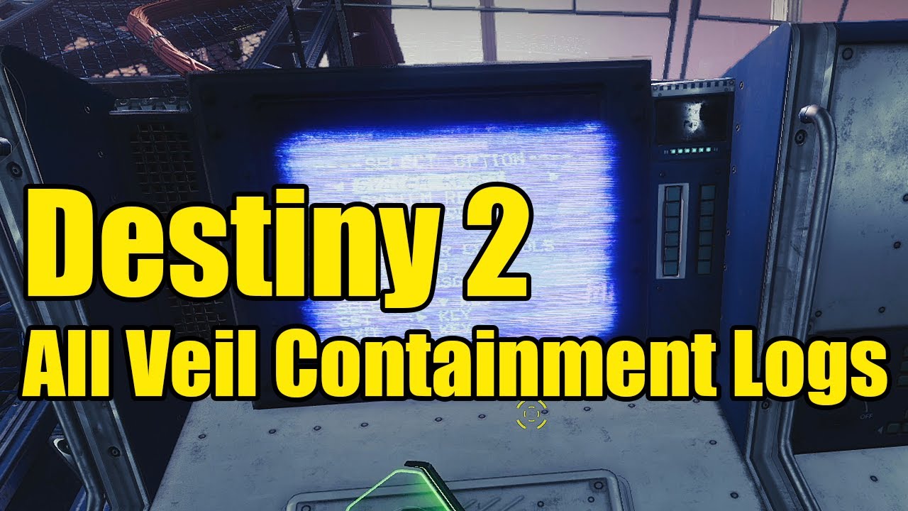 Destiny 2 Veil Containment Logs - Decrypt All Research Archive Audio Data - Season 21 Lore