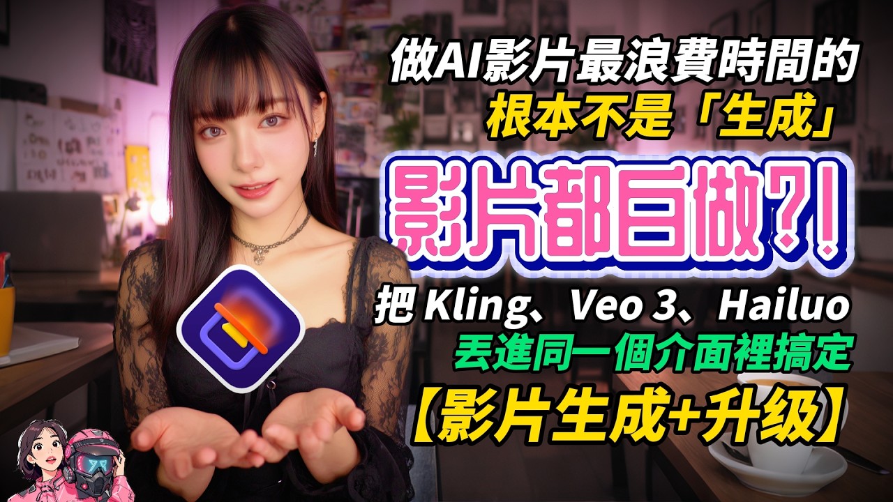【建議收藏！】我把 Kling、Veo 3、Hailuo全塞進同一個工具，結果省掉一半時間！AI 影片最浪費時間的根本不是生成，而是這一步…