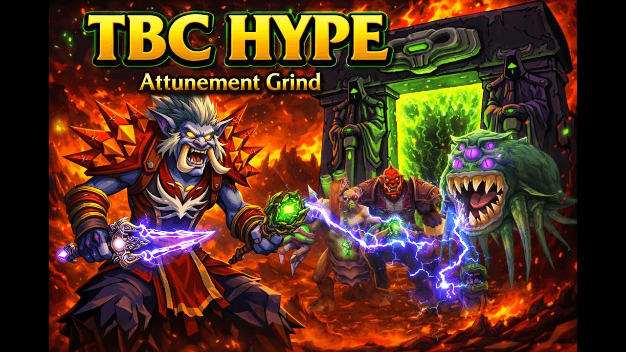 PEAK UNEMPLOYMENT - WoW TBC Attunement Grind