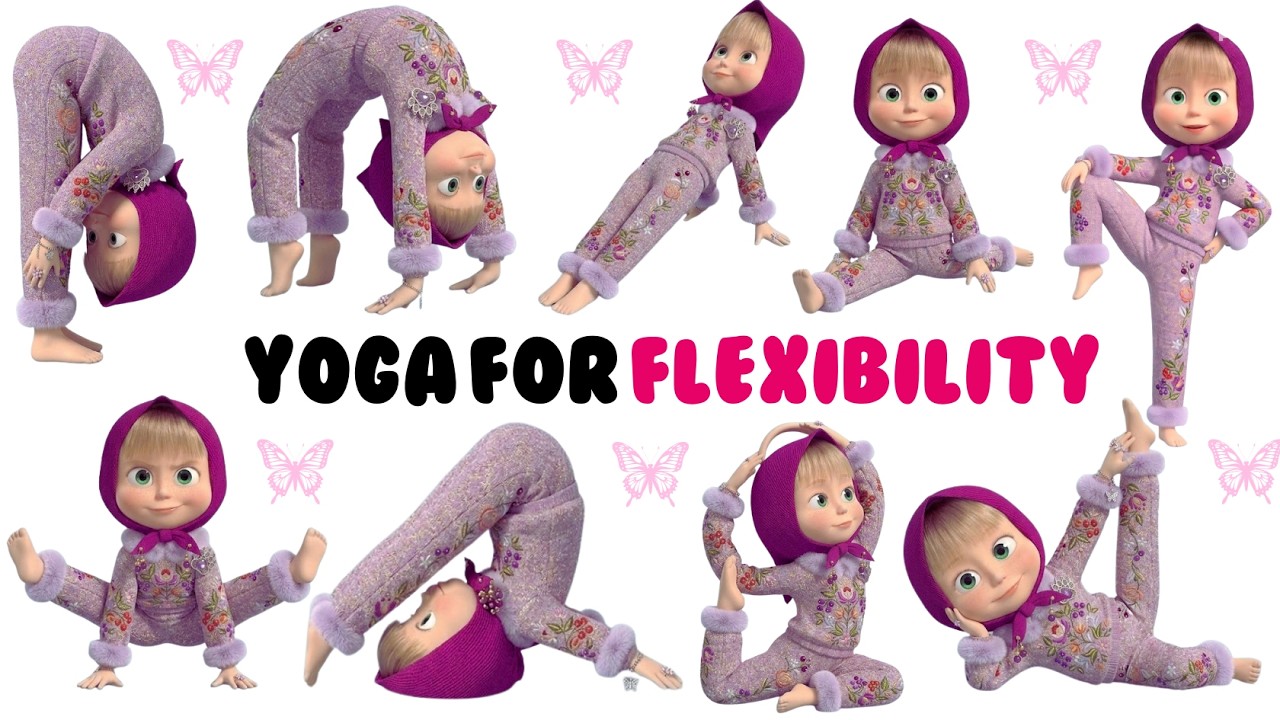 Easy Yoga for Kids: Relaxing Body & Mind | Yoga for Flexibility | Yoga Poses for Children