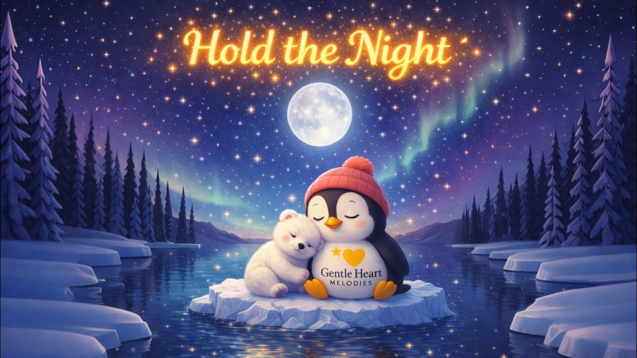 Hold the Night 🌙 1 Hour | Soft Piano & Vocals for Deep Sleep | Gentle Heart Melodies