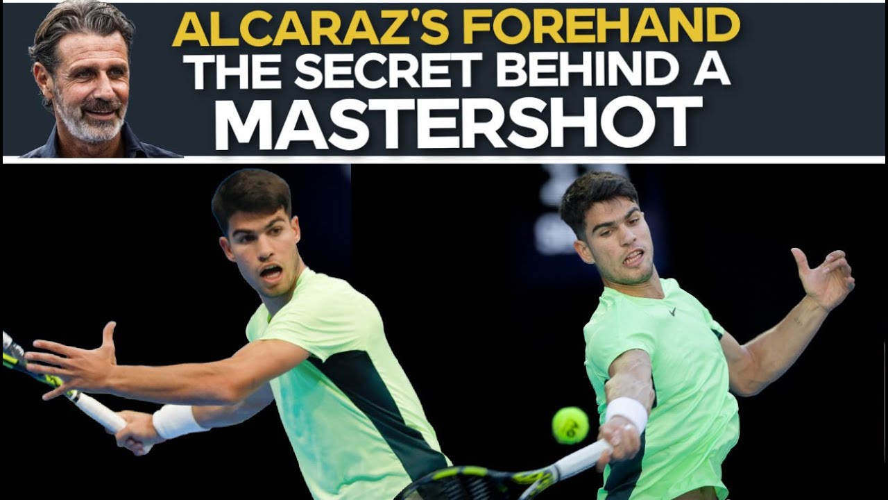 Carlos Alcaraz's forehand - Shots of the pros, EPISODE 6