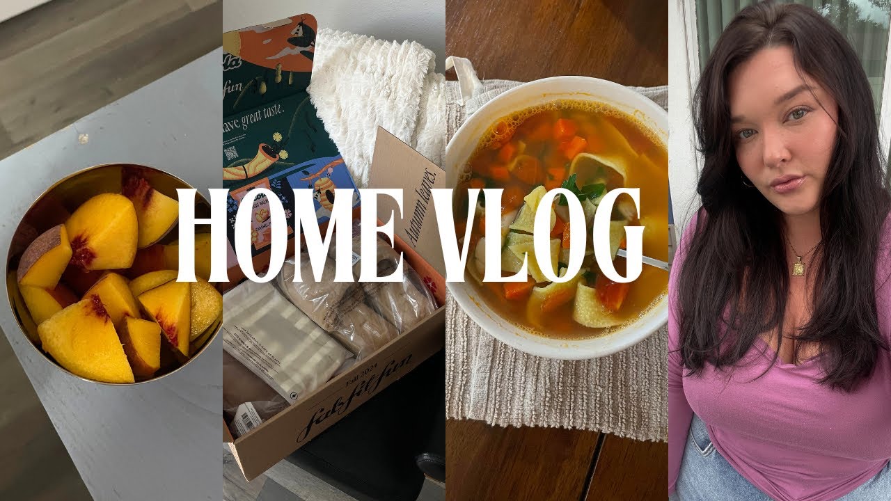 HOME VLOG | Fall Unboxings, Making meals at Home, and Family Stuff!