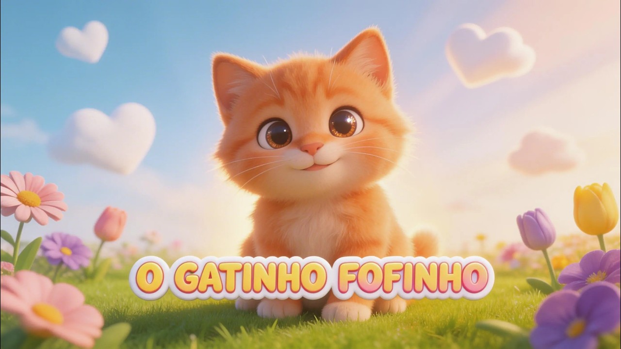 🐈 O GATINHO FOFINHO | Música Infantil 