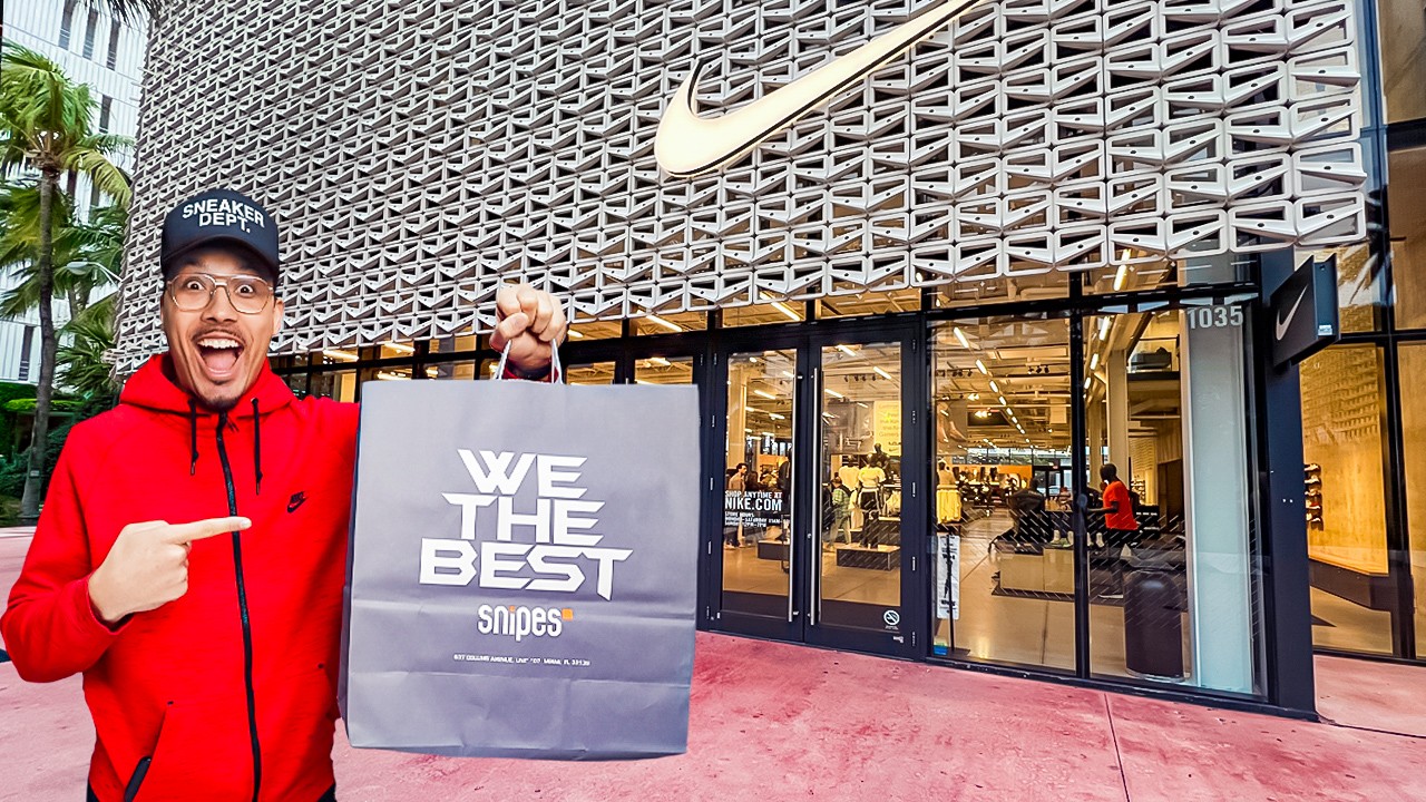 We Got Stuck In Miami So I Went Sneaker Shopping! MAJOR HEAT!