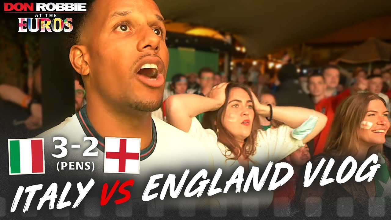 Euro Heartbreak | Italy 1-1 (3-2 Pens) England Euro VLOG With Cecil Jee