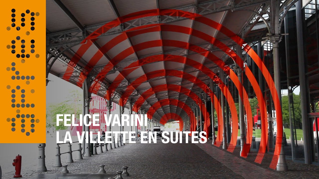 Felice Varini, La Villette En Suites extrait