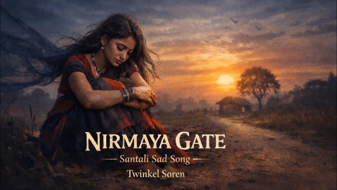 Nirmaya Gate bagi ading santhali ai cover song// New santali ai cover song Nirmaya Gate bagi ading 