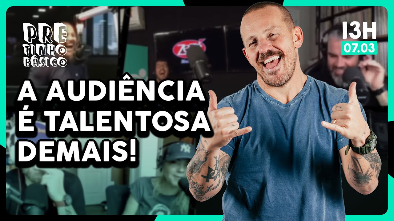 OUVINTE FAZ PARÓDIA SOBRE O RAFINHA! | Pretinho Básico 13h | 07/03